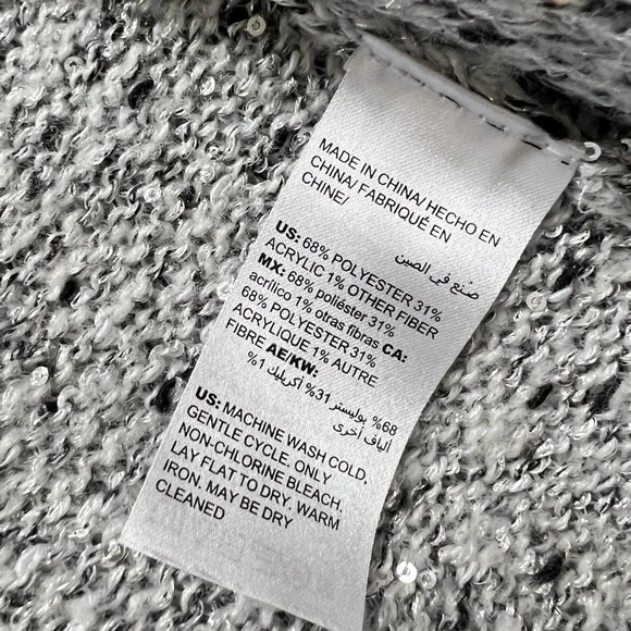 Whbm Button Cuff Sequin Duster S - Picture 10 of 12